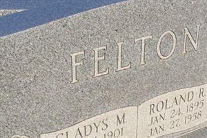 Gladys M. Felton Gladys M. Felton
