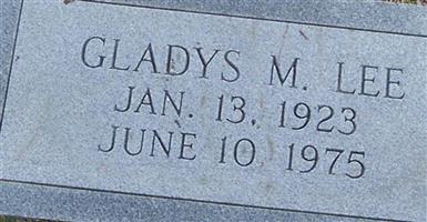 Gladys M. Lee