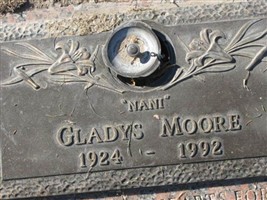 Gladys "Nani" Moore Gladys "Nani" Moore