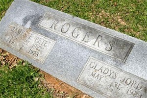 Gladys Nell Jordan Rogers Gladys Nell Jordan Rogers