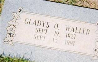 Gladys Oneil Wise Waller