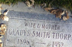 Gladys Smith Thorpe Gladys Smith Thorpe