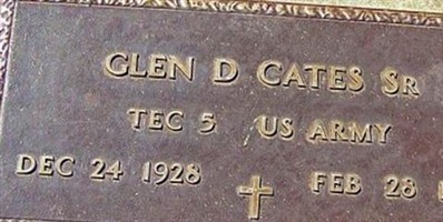 Glen D Cates, Sr Glen D Cates, Sr