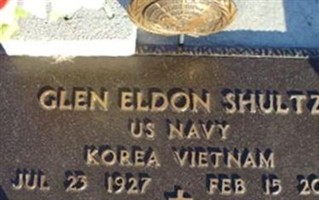 Glen Eldon Shultz Glen Eldon Shultz