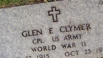 Glen Ewald Clymer Glen Ewald Clymer
