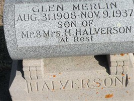 Glen Merlin Halverson Glen Merlin Halverson