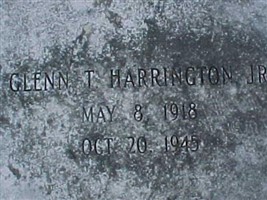 Glenn Terrell Harrington, Jr Glenn Terrell Harrington, Jr