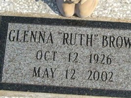 Glenna "Ruth" Brown Glenna "Ruth" Brown