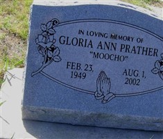 Gloria Ann "Moocho" Prather Gloria Ann "Moocho" Prather