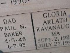 Gloria Arlath Kavanaugh