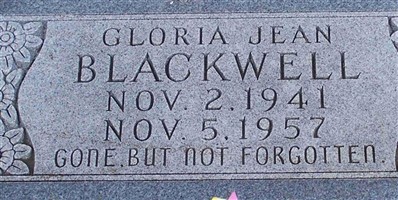 Gloria Jean Blackwell Gloria Jean Blackwell