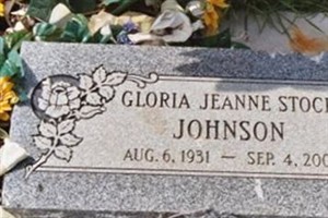 Gloria Jeanne Stock Johnson Gloria Jeanne Stock Johnson