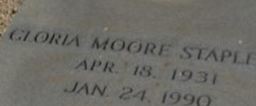 Gloria Moore Stapleton Gloria Moore Stapleton