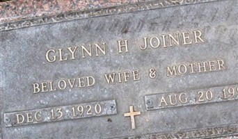 Glynn Henry Joiner Glynn Henry Joiner
