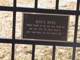 Gods Acre Cemetery