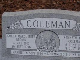 Golda Marguerite Brown Coleman