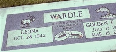 Golden F. Wardle, Jr Golden F. Wardle, Jr
