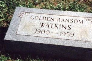 Golden Ransom Watkins Golden Ransom Watkins