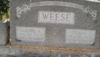 Goldie A Weese