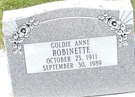 Goldie Ann Robinette Goldie Ann Robinette