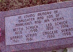 Goldie Florence "Betty" Yerian Schuck