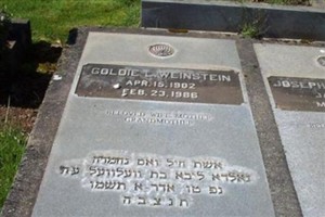 Goldie L. Jacobsen Weinstein
