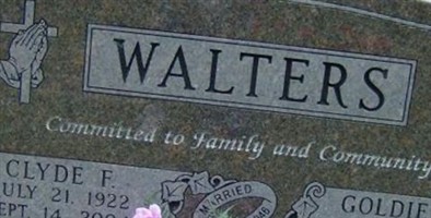Goldie M Evans Walters Goldie M Evans Walters