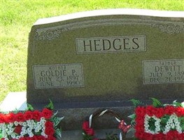 Goldie P. Cook Hedges