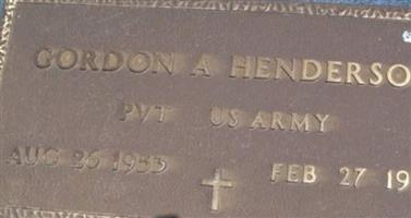 Gordon A Henderson