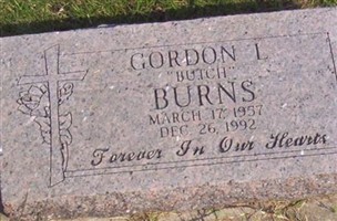 Gordon L. "Butch" Burns Gordon L. "Butch" Burns