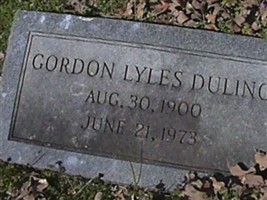 Gordon Lyles Duling Gordon Lyles Duling