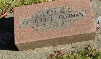 Gordon M Gorman