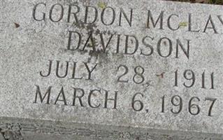 Gordon McLay Davidson
