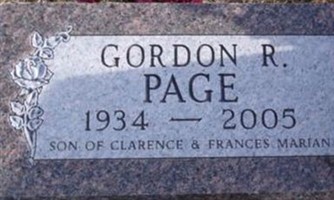 Gordon R. Page Gordon R. Page