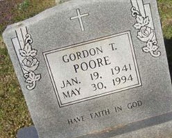 Gordon T. Poore Gordon T. Poore