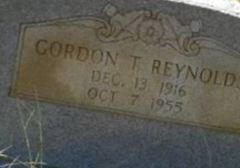 Gordon Theron Reynolds Gordon Theron Reynolds