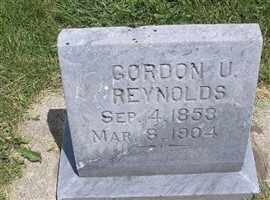 Gordon U Reynolds Gordon U Reynolds