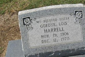 Gordye Lois Harrell Gordye Lois Harrell