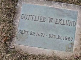 Gottlieb W. Eklund