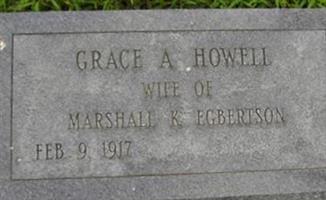 Grace A Howell Egbertson