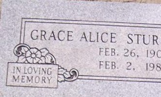 Grace Alice Sturm Grace Alice Sturm