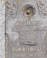 Grace Arlene Bloomquist Grace Arlene Bloomquist