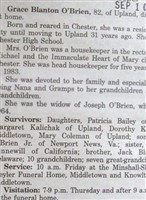 Grace Blanton O'Brien Grace Blanton O'Brien