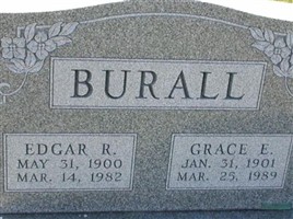 Grace Elizabeth Dutterer Burall Grace Elizabeth Dutterer Burall
