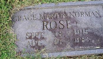 Grace Martin Norman Rose