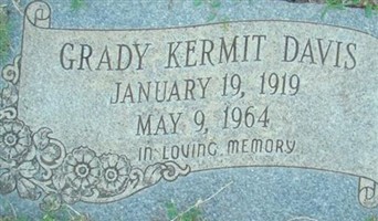 Grady Kermit Davis Grady Kermit Davis