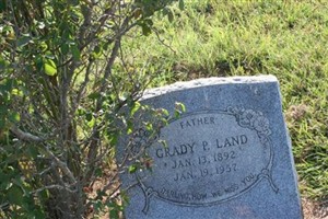 Grady P Land