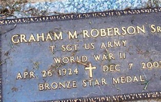 Graham M. Roberson, Sr Graham M. Roberson, Sr