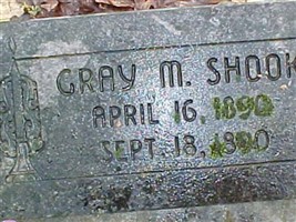 Gray M Shook