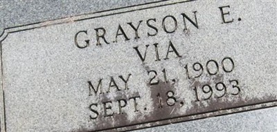 Grayson E. Via